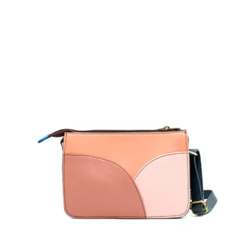 MEREDITH - Crossbody Bag (Blue/Pink)