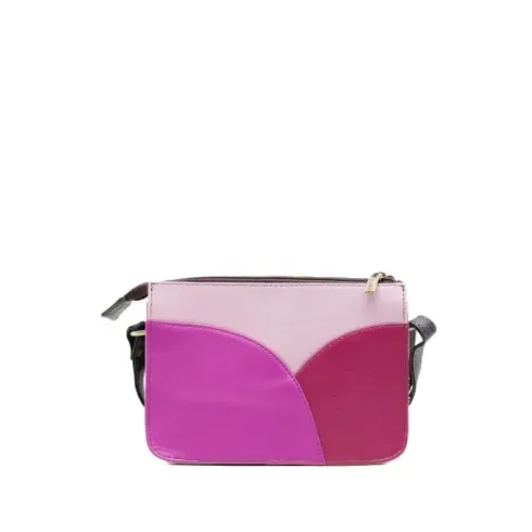 MEREDITH - Crossbody Bag (Blue/Pink)