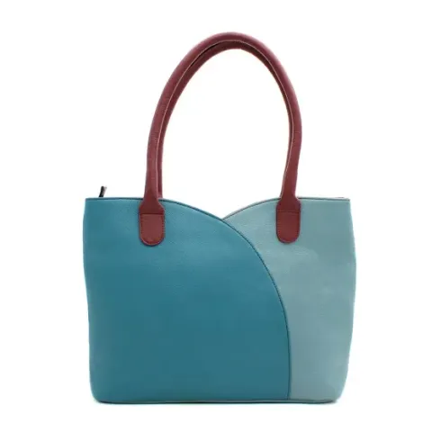 VALERIA - Shoulder Bag (Blue/Pink)