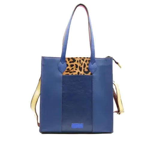 GISELLE - Shoulder Bag (Blue/Pink)