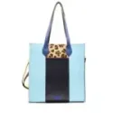 GISELLE - Shoulder Bag (Blue/Pink)