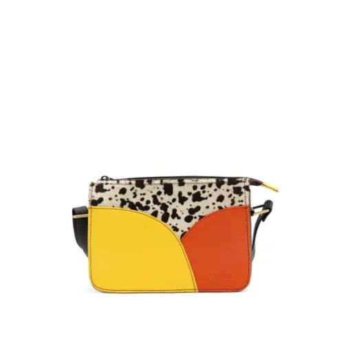 MEREDITH - Crossbody Bag (Orange/Red)