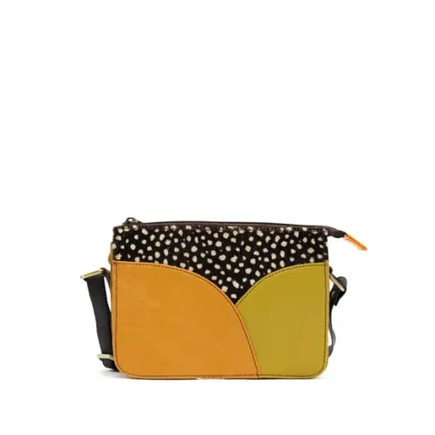 MEREDITH - Crossbody Bag (Orange/Red)