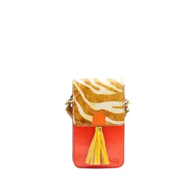 GIA - Phone Bag (orange&yellow)