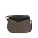 APRIL - Medium Crossbody bag (Black/Brown)